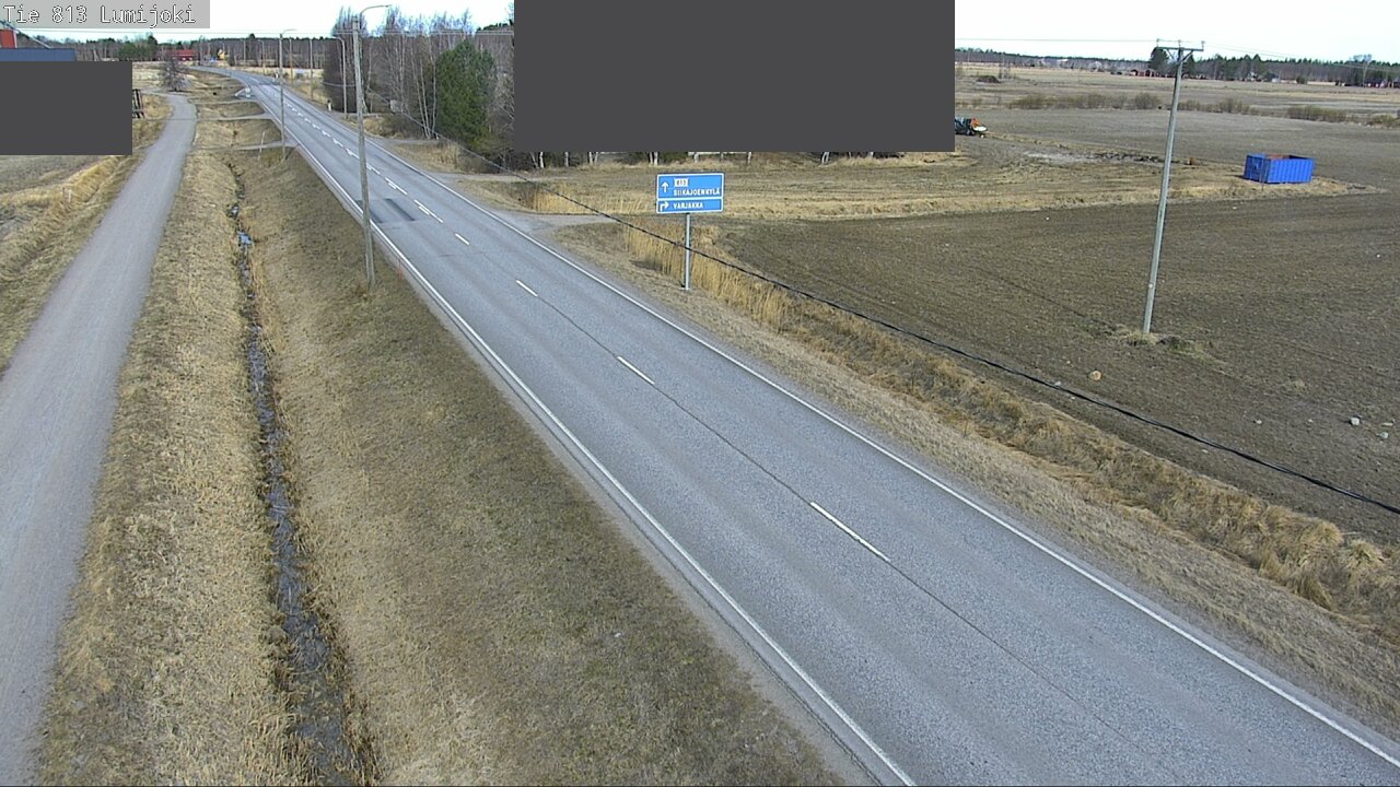 Kelikamerat Kuva Tie 813 Lumijoki, Lumijoki, Pohjois-Pohjanmaa