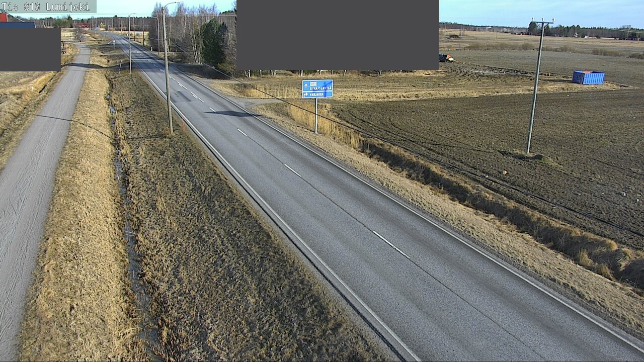 Kelikamerat Kuva Tie 813 Lumijoki, Lumijoki, Pohjois-Pohjanmaa