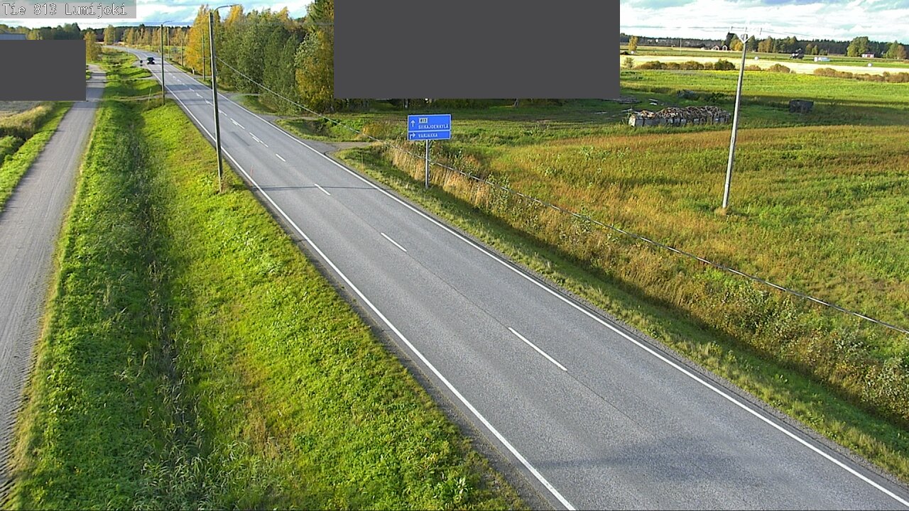 Kelikamerat Kuva Tie 813 Lumijoki, Lumijoki, Pohjois-Pohjanmaa