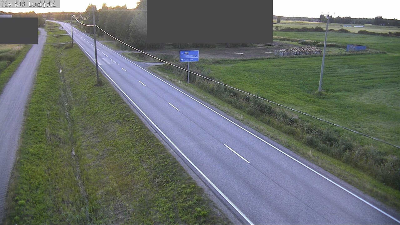 Kelikamerat Kuva Tie 813 Lumijoki, Lumijoki, Pohjois-Pohjanmaa