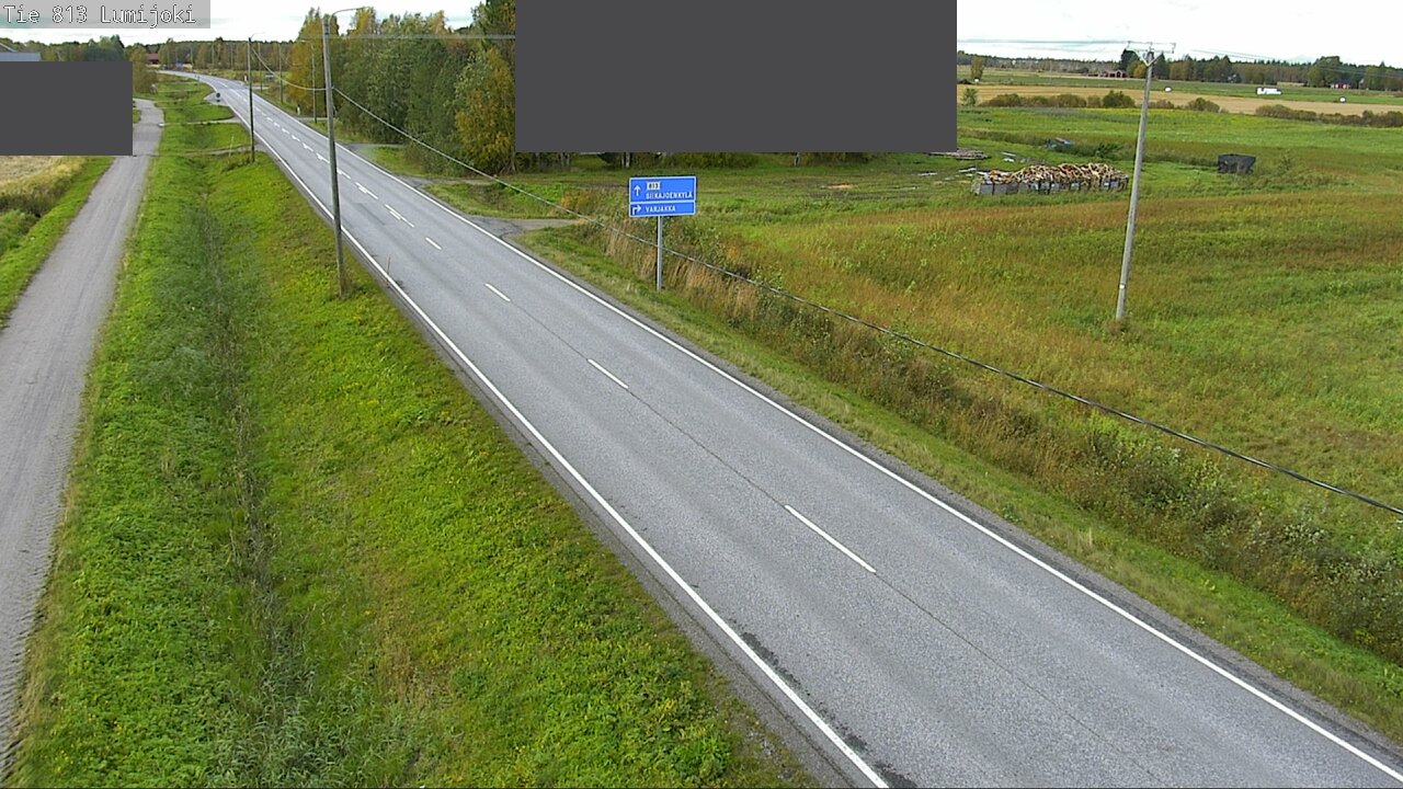 Kelikamerat Kuva Tie 813 Lumijoki, Lumijoki, Pohjois-Pohjanmaa