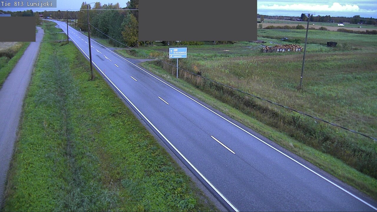 Kelikamerat Kuva Tie 813 Lumijoki, Lumijoki, Pohjois-Pohjanmaa