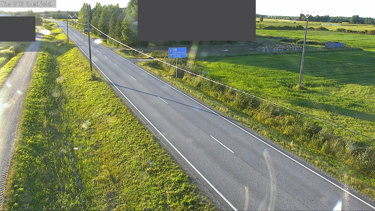 Kelikamerat Kuva Tie 813 Lumijoki, Lumijoki, Pohjois-Pohjanmaa