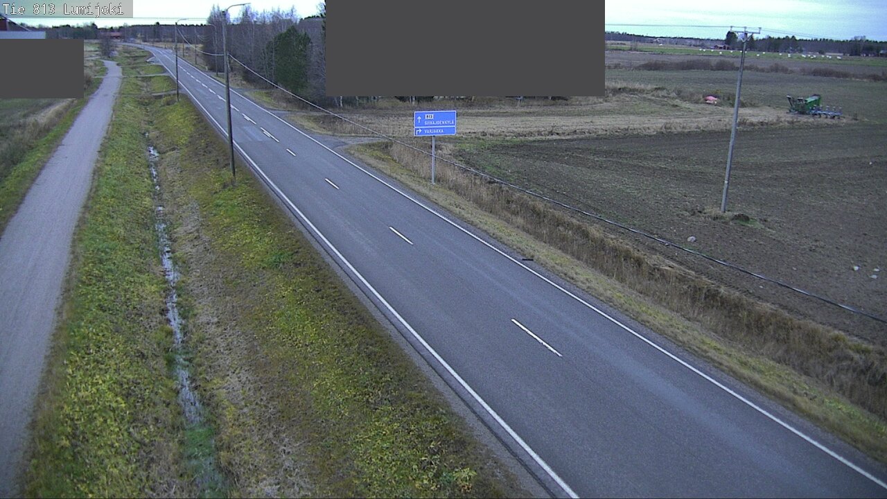 Kelikamerat Kuva Tie 813 Lumijoki, Lumijoki, Pohjois-Pohjanmaa