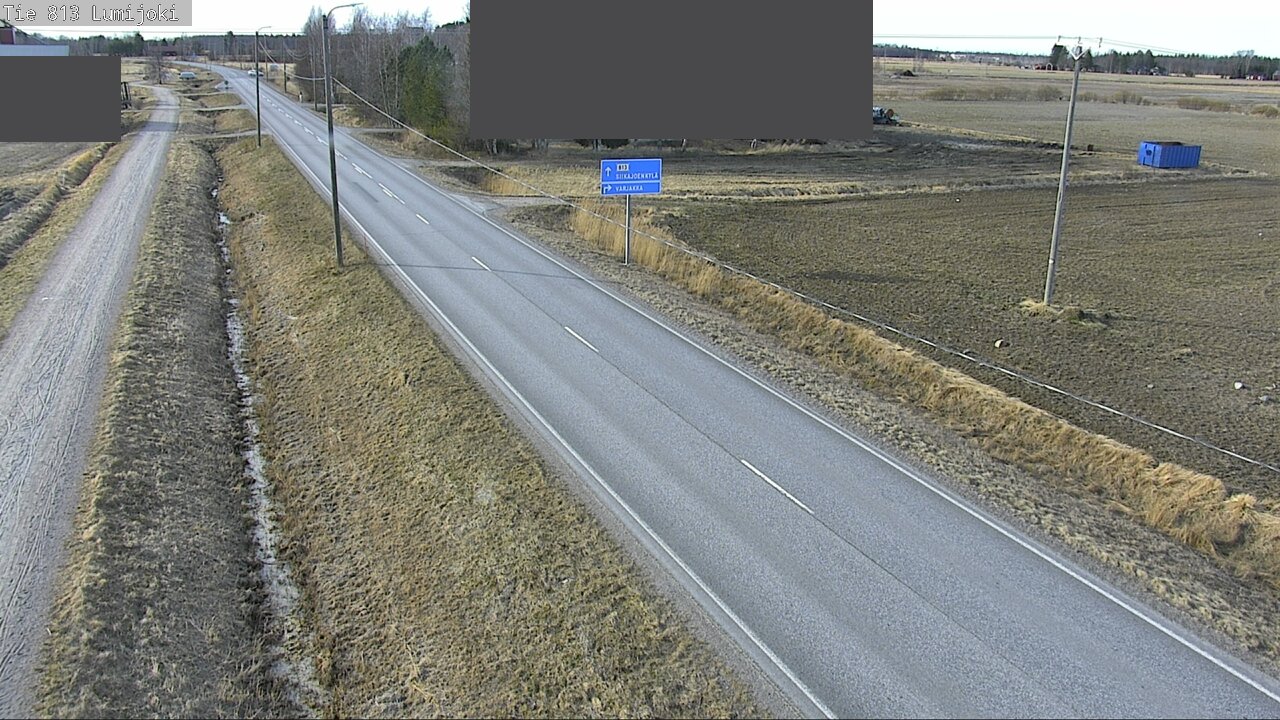 Kelikamerat Kuva Tie 813 Lumijoki, Lumijoki, Pohjois-Pohjanmaa