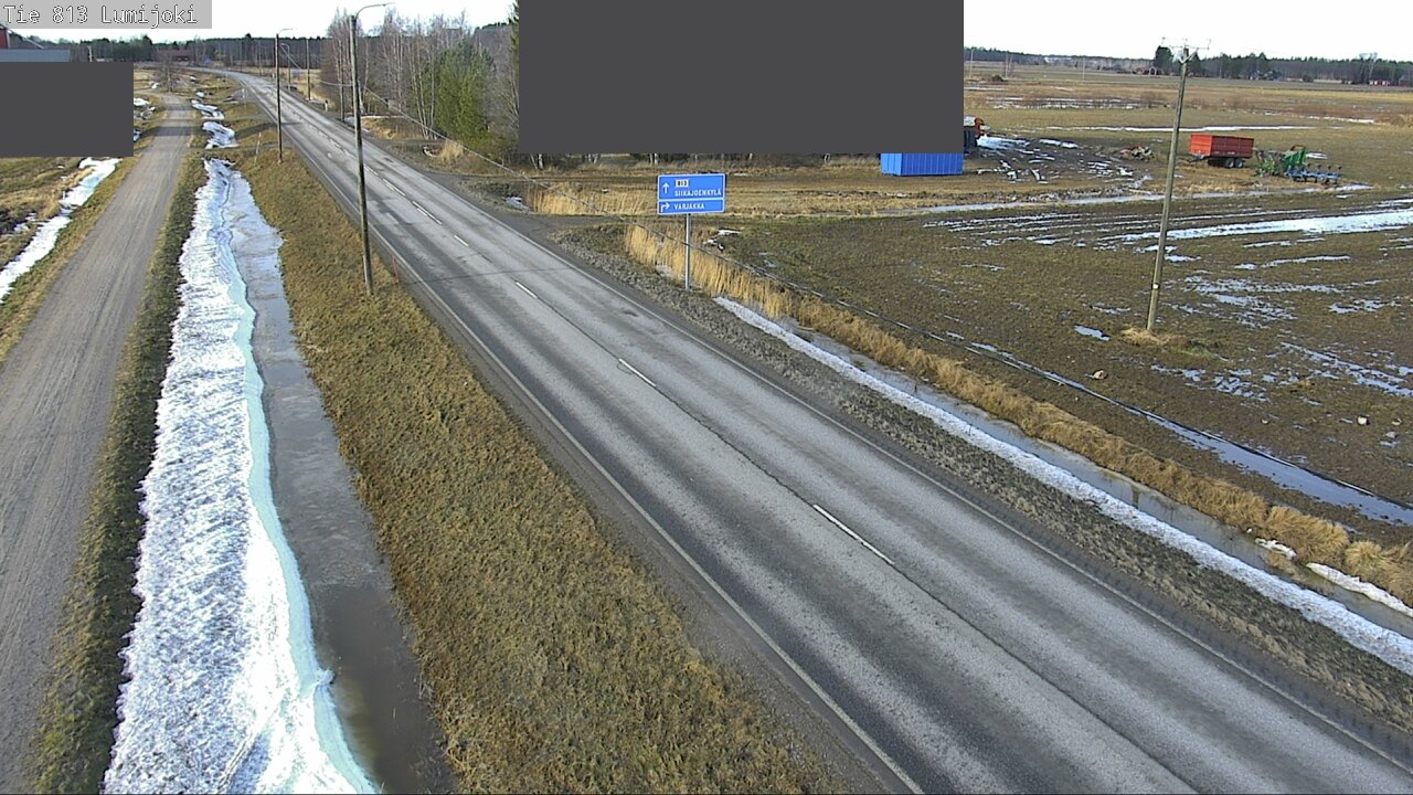 Kelikamerat Kuva Tie 813 Lumijoki, Lumijoki, Pohjois-Pohjanmaa