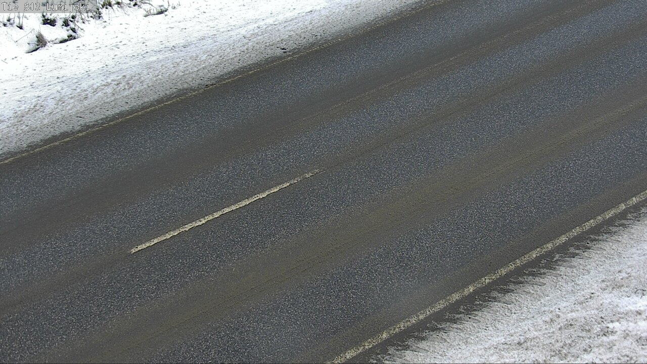 Weather Camera Image Väg 813 Lumijoki, Lumijoki, Pohjois-Pohjanmaa