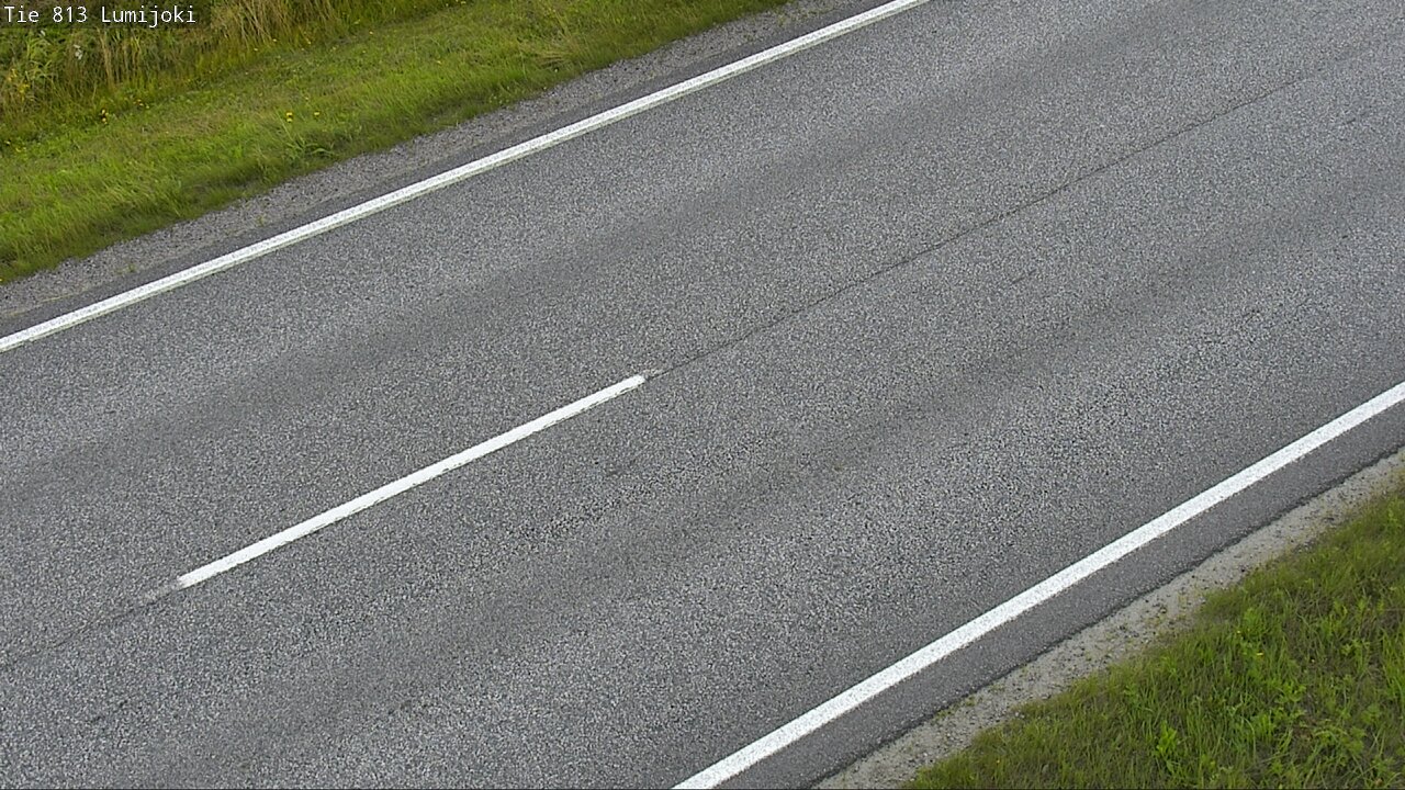Weather Camera Image Road 813 Lumijoki, Lumijoki, Pohjois-Pohjanmaa