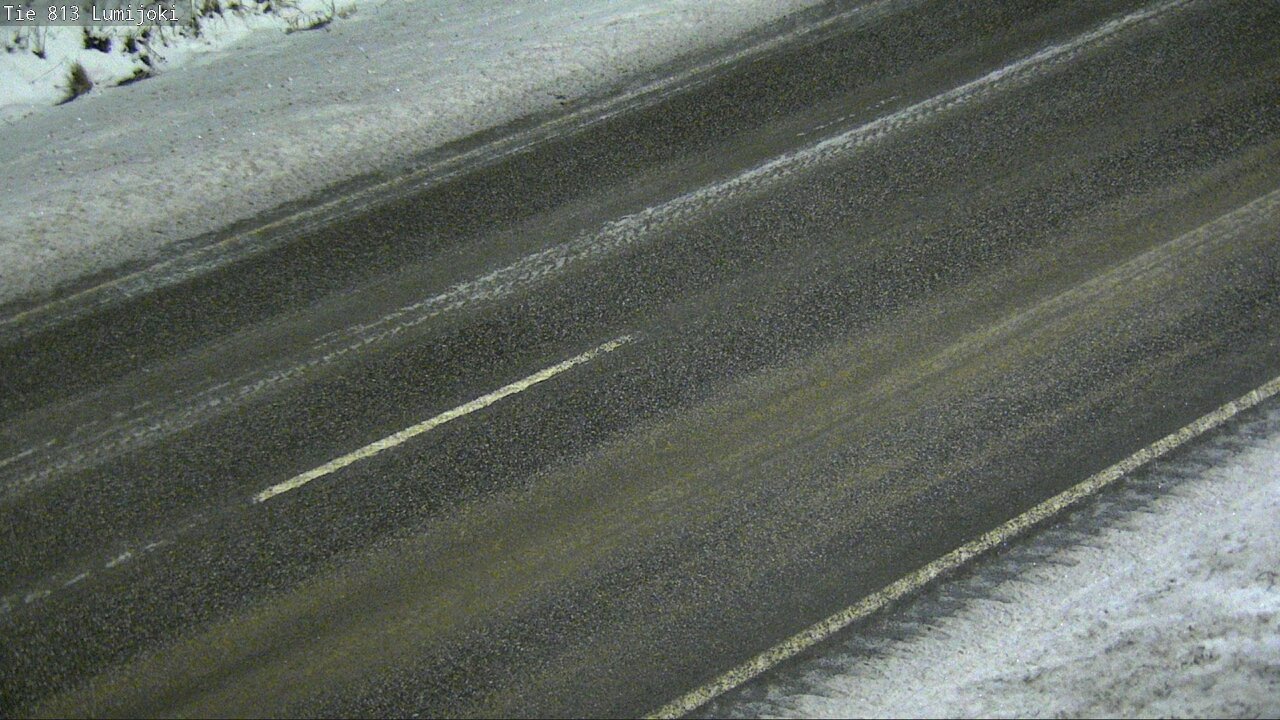 Weather Camera Image Väg 813 Lumijoki, Lumijoki, Pohjois-Pohjanmaa