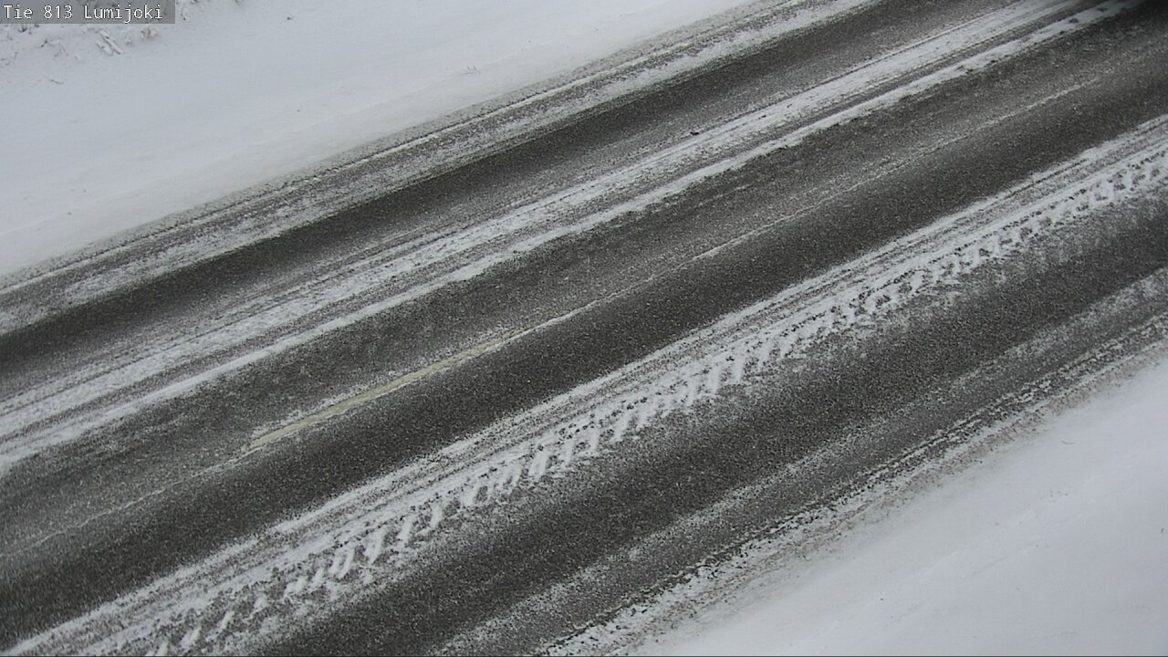 Weather Camera Image Väg 813 Lumijoki, Lumijoki, Pohjois-Pohjanmaa