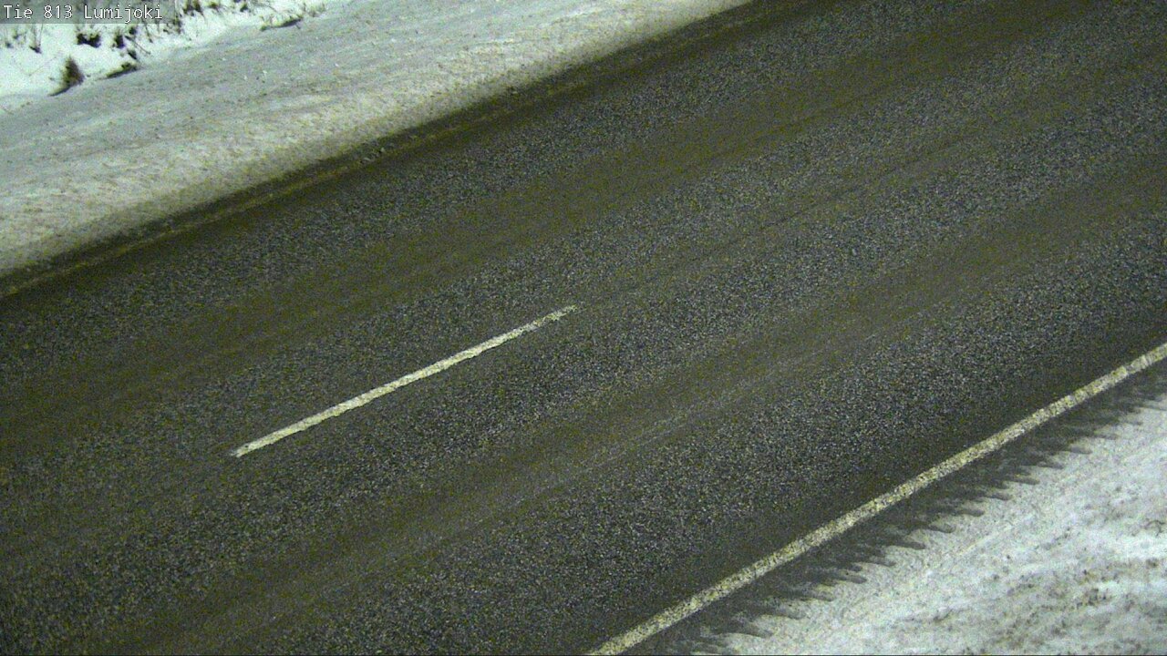 Weather Camera Image Väg 813 Lumijoki, Lumijoki, Pohjois-Pohjanmaa