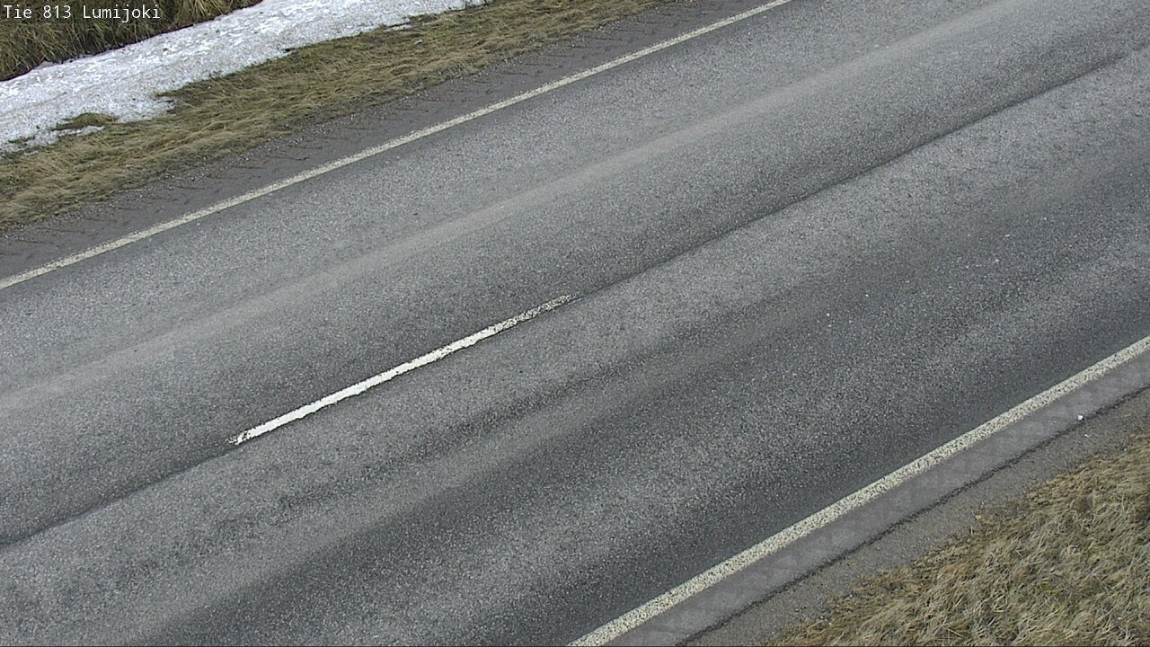 Weather Camera Image Väg 813 Lumijoki, Lumijoki, Pohjois-Pohjanmaa