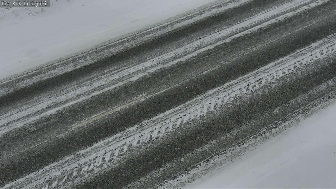 Weather Camera Image Väg 813 Lumijoki, Lumijoki, Pohjois-Pohjanmaa