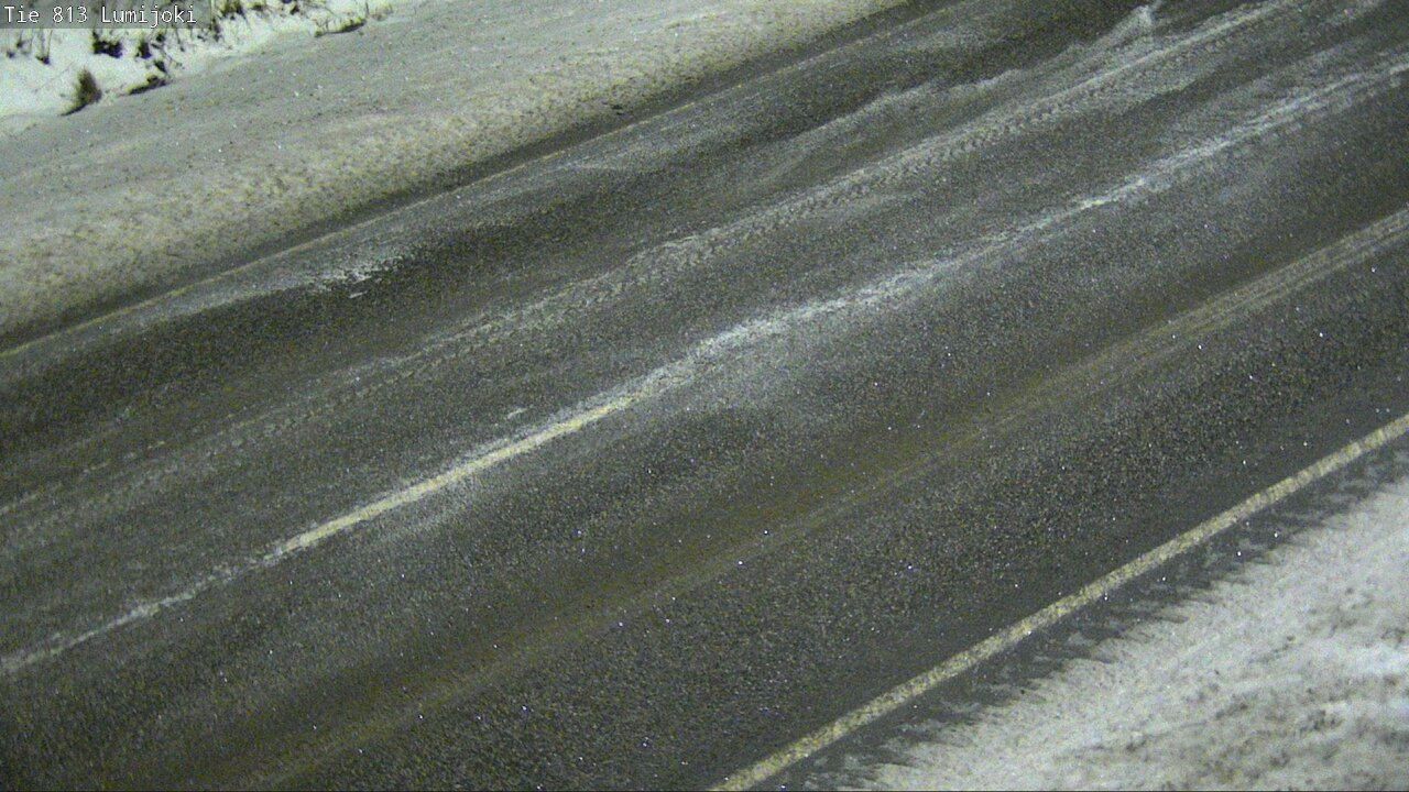 Weather Camera Image Väg 813 Lumijoki, Lumijoki, Pohjois-Pohjanmaa
