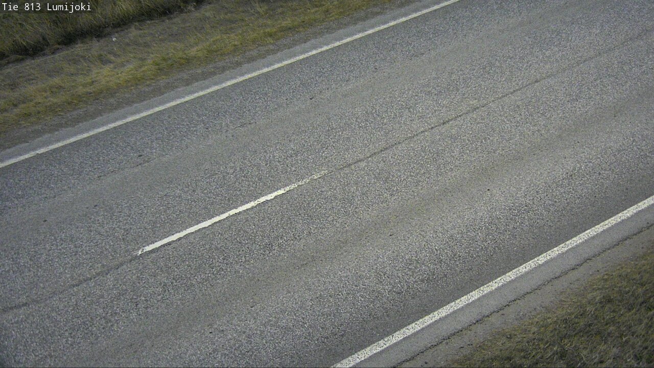 Weather Camera Image Väg 813 Lumijoki, Lumijoki, Pohjois-Pohjanmaa