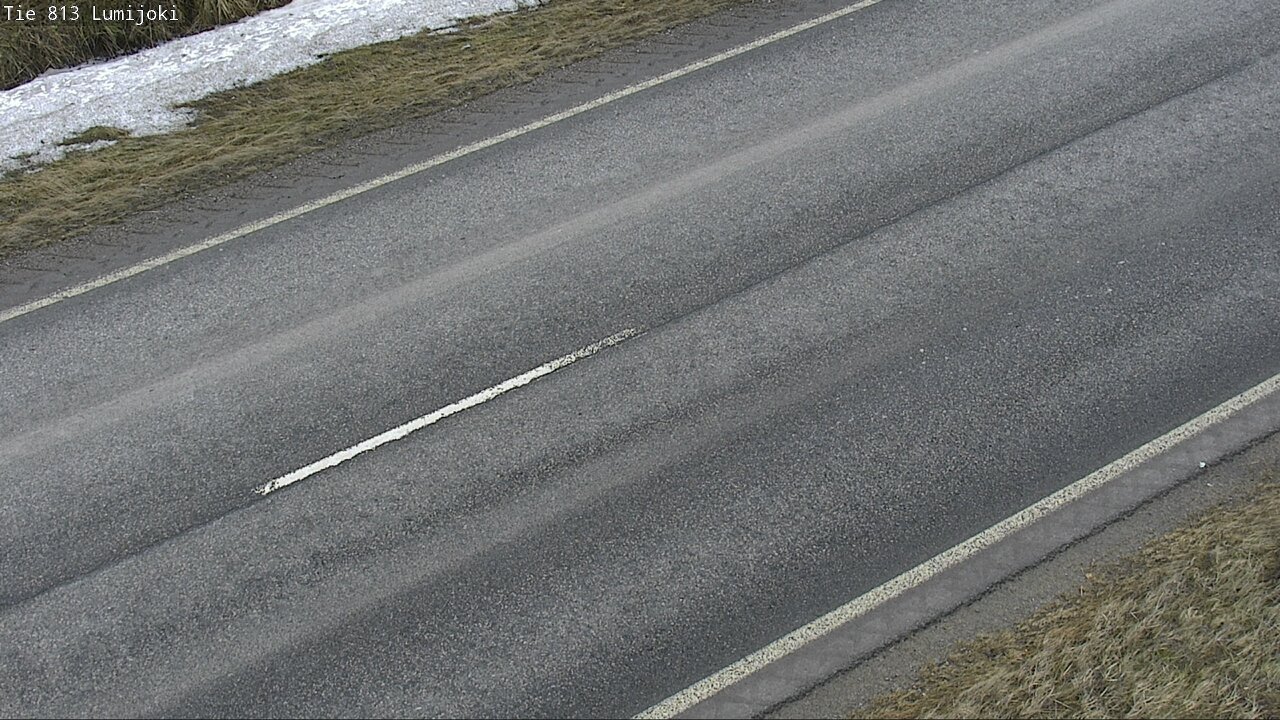 Weather Camera Image Väg 813 Lumijoki, Lumijoki, Pohjois-Pohjanmaa