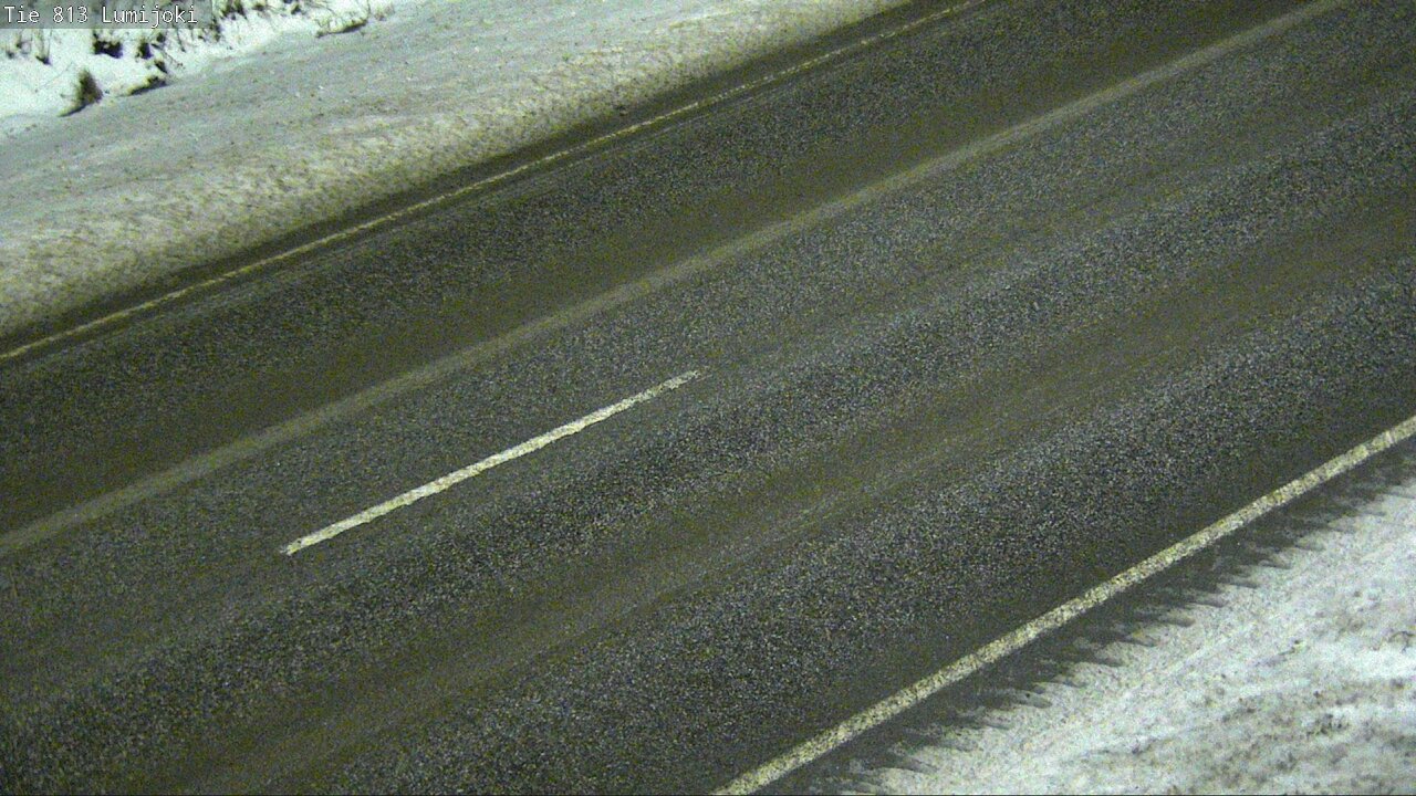 Weather Camera Image Väg 813 Lumijoki, Lumijoki, Pohjois-Pohjanmaa