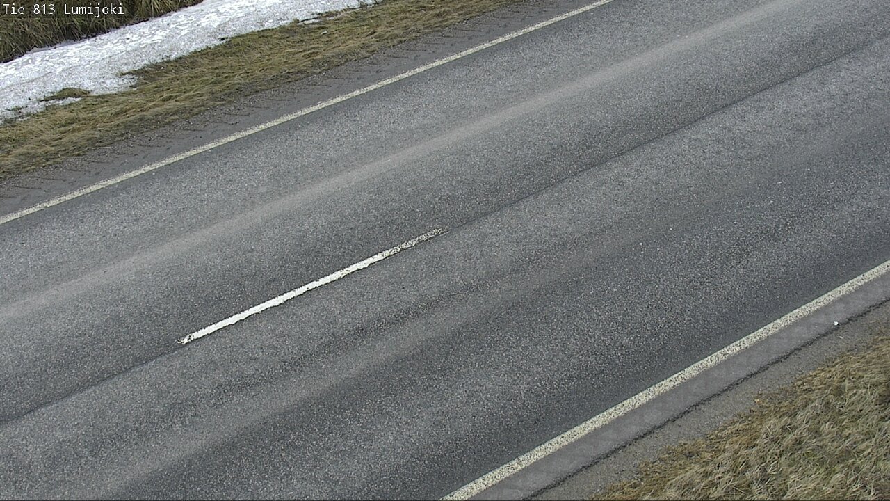 Weather Camera Image Väg 813 Lumijoki, Lumijoki, Pohjois-Pohjanmaa