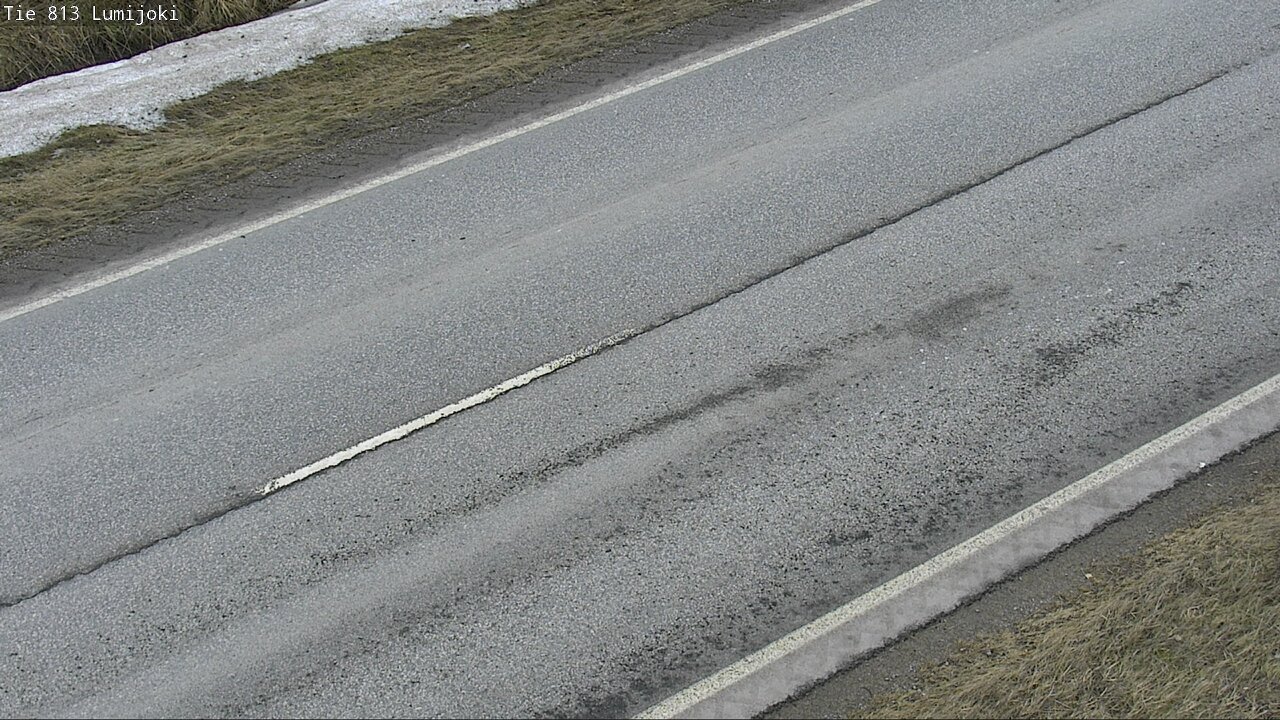 Weather Camera Image Road 813 Lumijoki, Lumijoki, Pohjois-Pohjanmaa