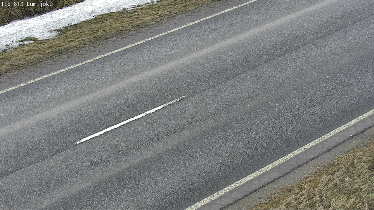 Weather Camera Image Väg 813 Lumijoki, Lumijoki, Pohjois-Pohjanmaa