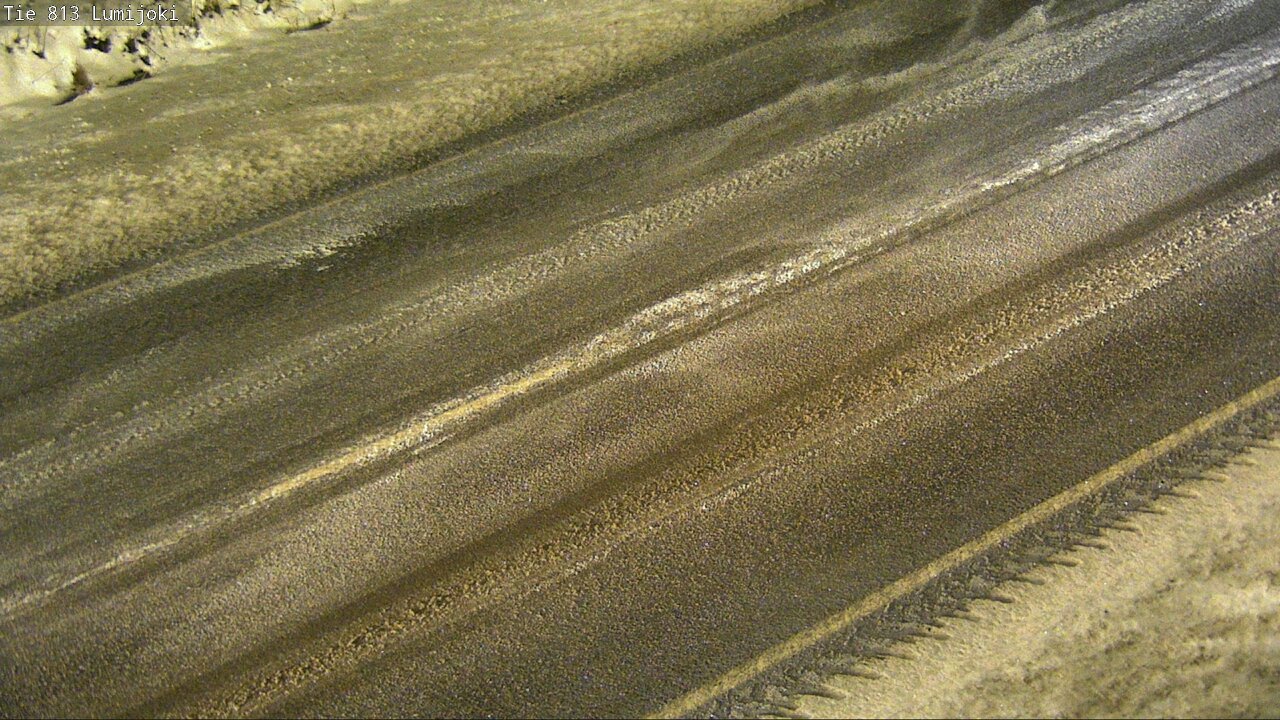 Weather Camera Image Väg 813 Lumijoki, Lumijoki, Pohjois-Pohjanmaa