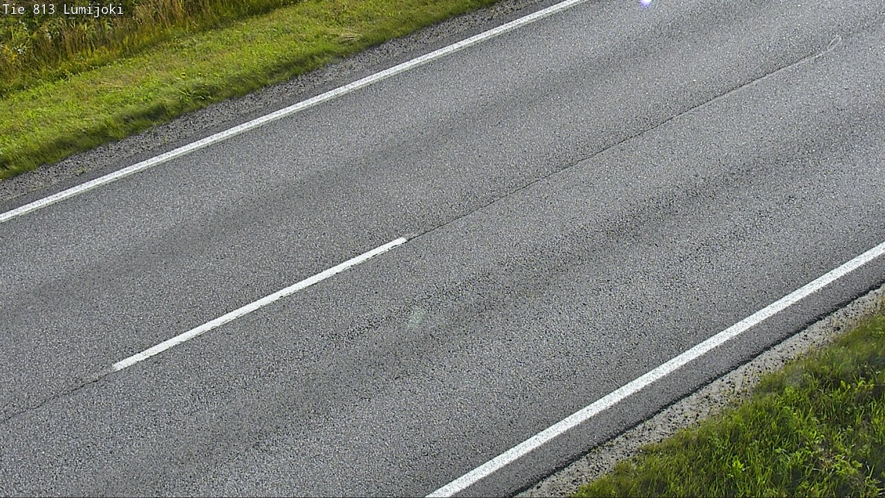 Weather Camera Image Road 813 Lumijoki, Lumijoki, Pohjois-Pohjanmaa