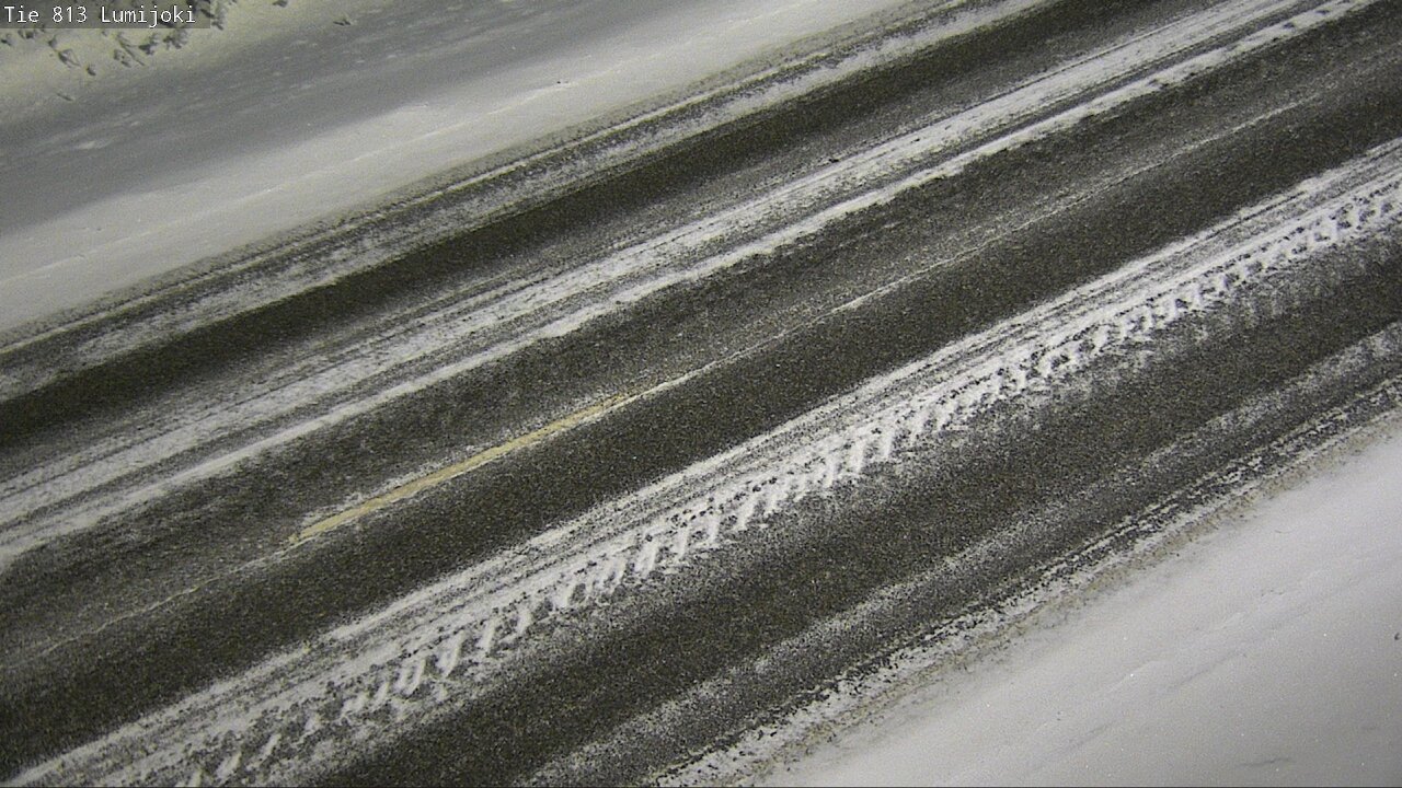 Weather Camera Image Väg 813 Lumijoki, Lumijoki, Pohjois-Pohjanmaa