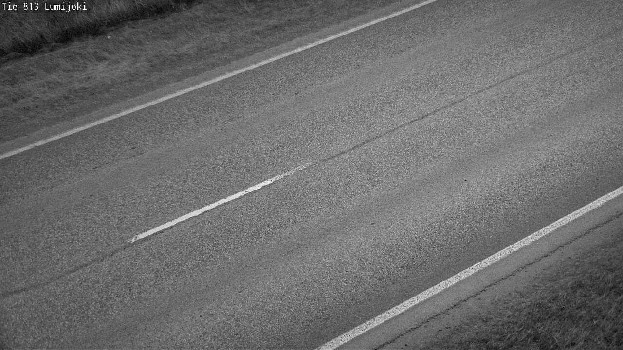 Weather Camera Image Road 813 Lumijoki, Lumijoki, Pohjois-Pohjanmaa