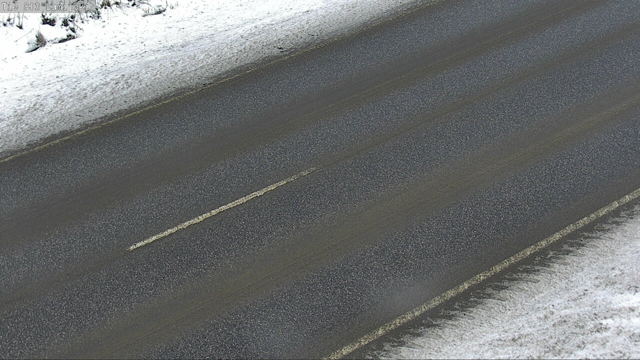 Weather Camera Image Väg 813 Lumijoki, Lumijoki, Pohjois-Pohjanmaa