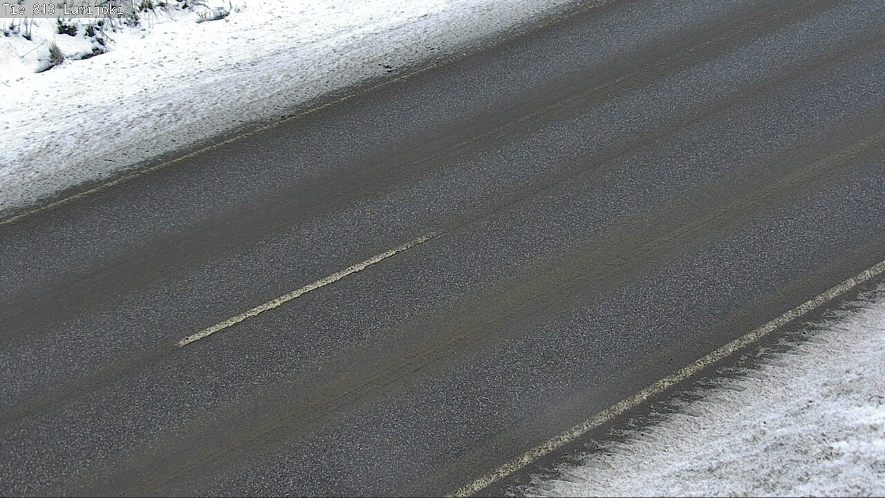 Weather Camera Image Väg 813 Lumijoki, Lumijoki, Pohjois-Pohjanmaa