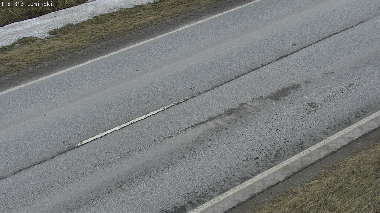 Weather Camera Image Road 813 Lumijoki, Lumijoki, Pohjois-Pohjanmaa