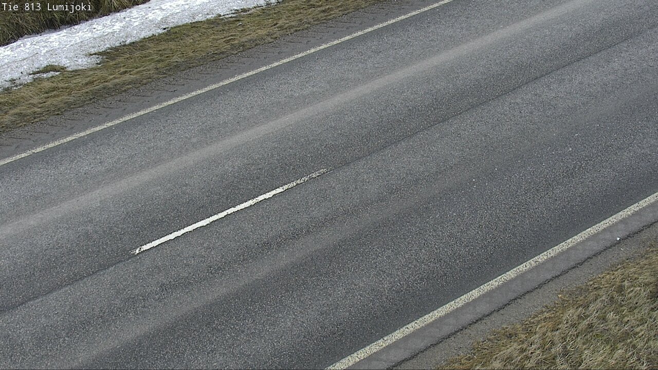 Weather Camera Image Väg 813 Lumijoki, Lumijoki, Pohjois-Pohjanmaa