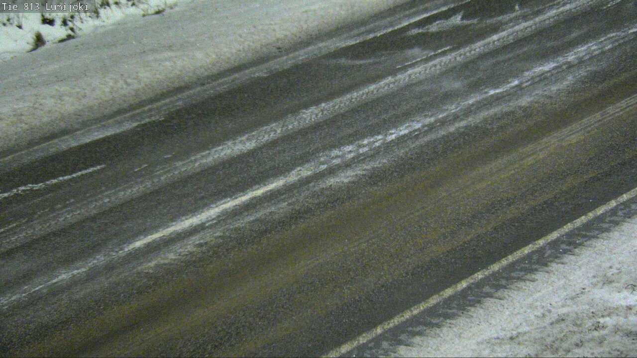 Weather Camera Image Väg 813 Lumijoki, Lumijoki, Pohjois-Pohjanmaa