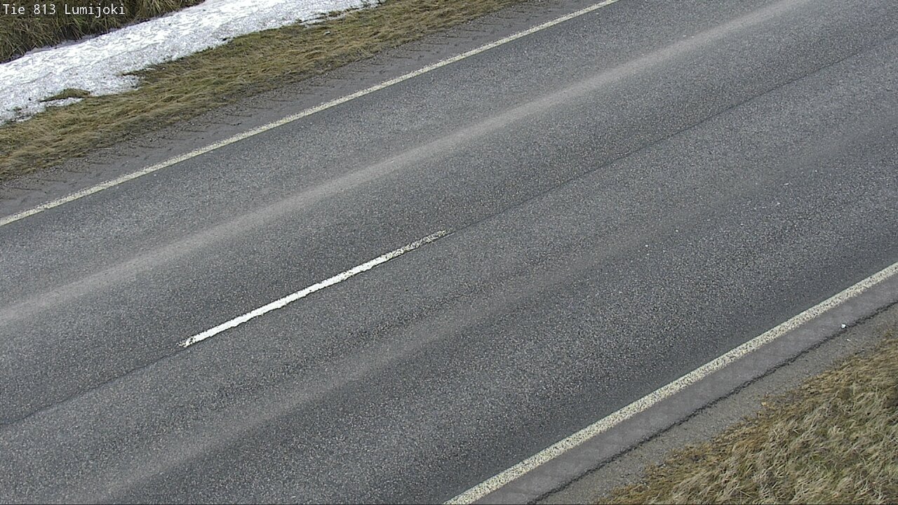 Weather Camera Image Väg 813 Lumijoki, Lumijoki, Pohjois-Pohjanmaa
