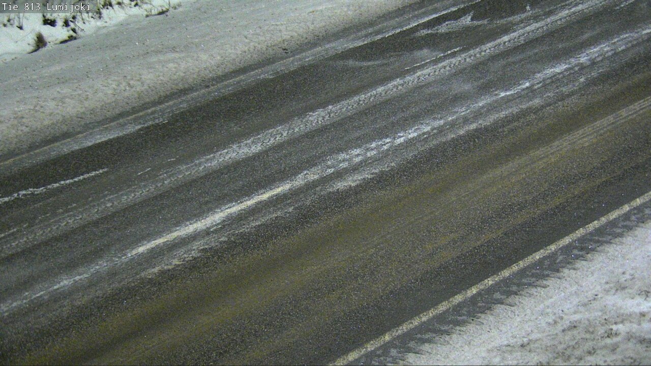 Weather Camera Image Väg 813 Lumijoki, Lumijoki, Pohjois-Pohjanmaa