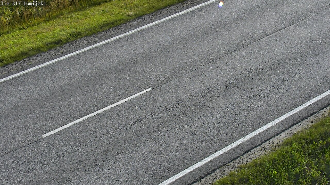 Weather Camera Image Road 813 Lumijoki, Lumijoki, Pohjois-Pohjanmaa