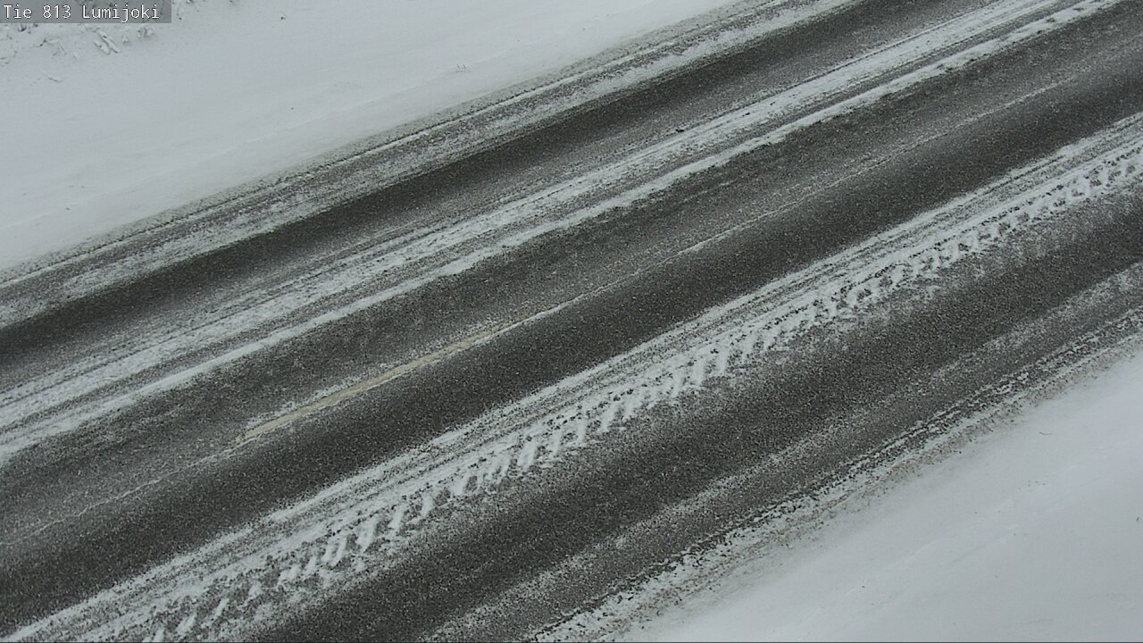 Weather Camera Image Väg 813 Lumijoki, Lumijoki, Pohjois-Pohjanmaa