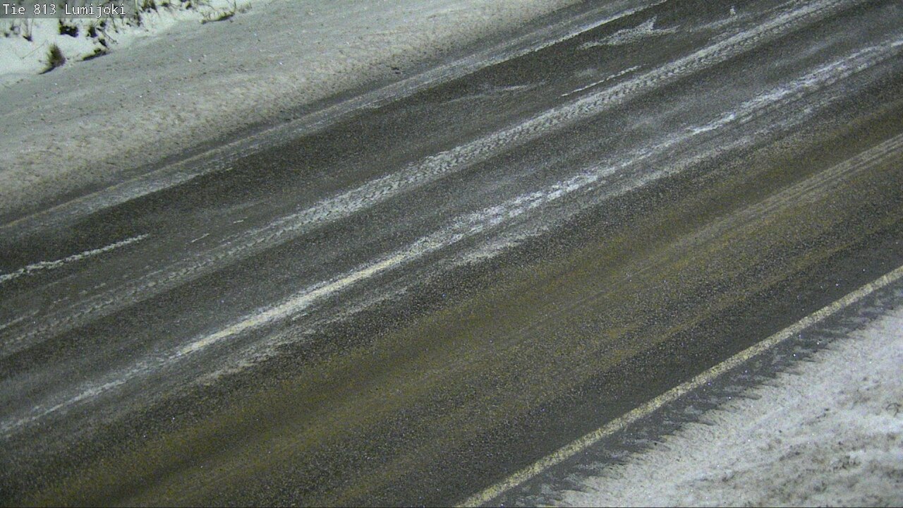Weather Camera Image Väg 813 Lumijoki, Lumijoki, Pohjois-Pohjanmaa