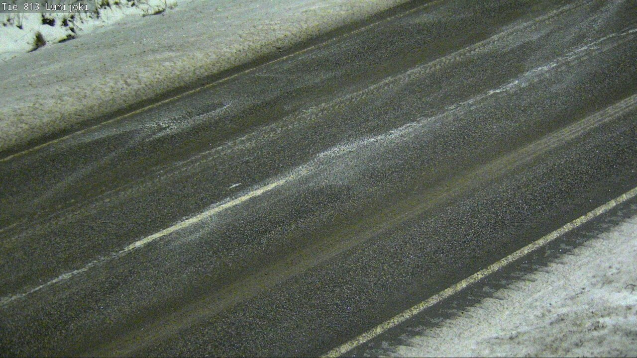 Weather Camera Image Väg 813 Lumijoki, Lumijoki, Pohjois-Pohjanmaa