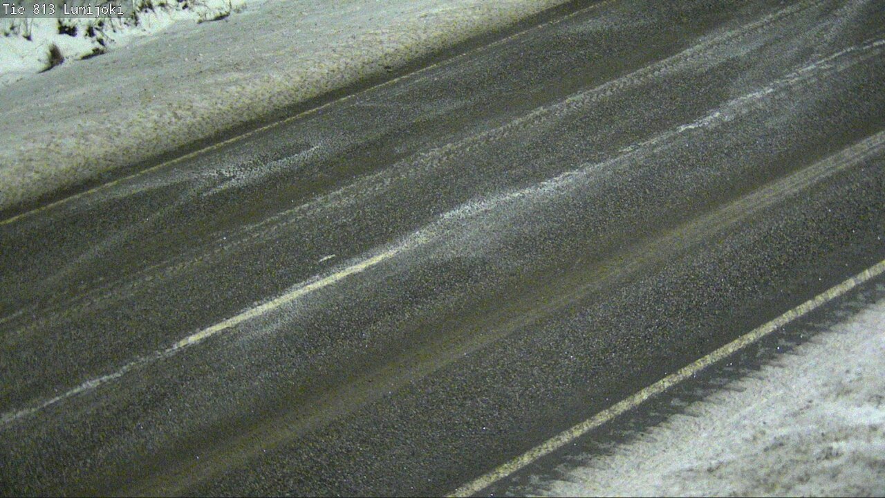 Weather Camera Image Väg 813 Lumijoki, Lumijoki, Pohjois-Pohjanmaa