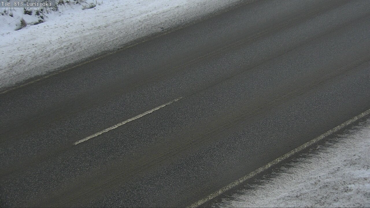 Weather Camera Image Väg 813 Lumijoki, Lumijoki, Pohjois-Pohjanmaa