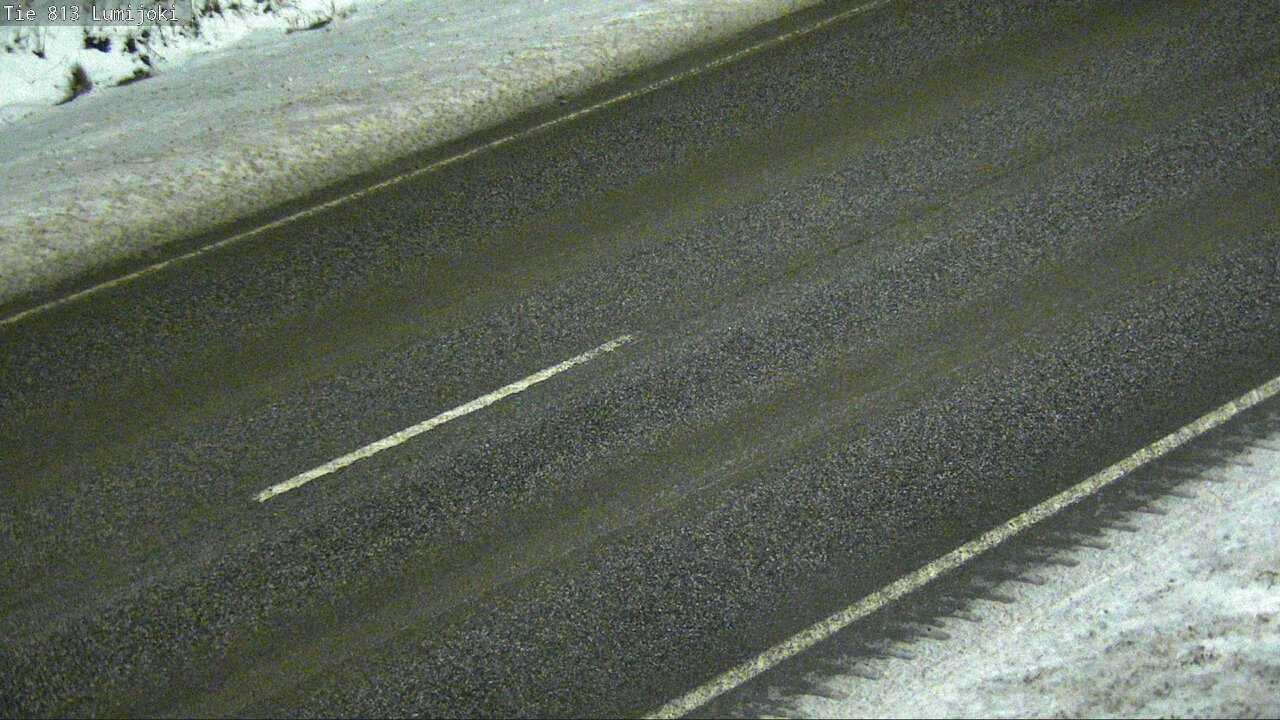 Weather Camera Image Väg 813 Lumijoki, Lumijoki, Pohjois-Pohjanmaa