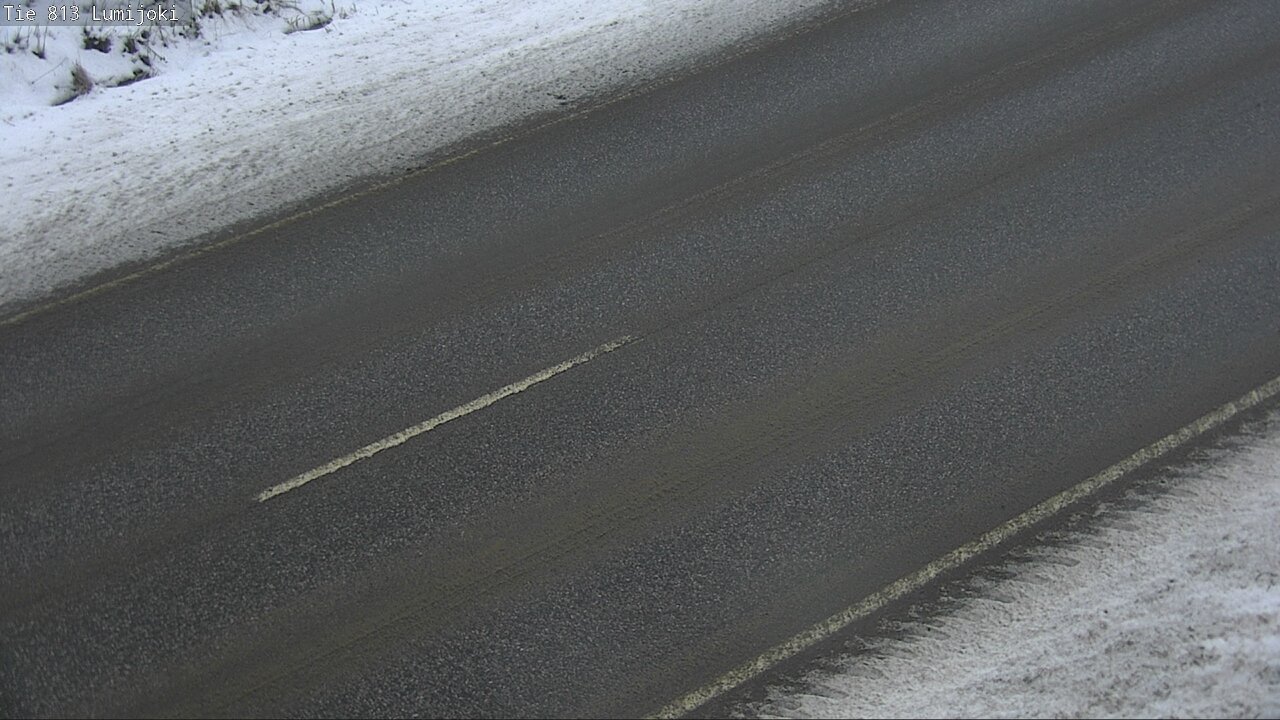 Weather Camera Image Väg 813 Lumijoki, Lumijoki, Pohjois-Pohjanmaa