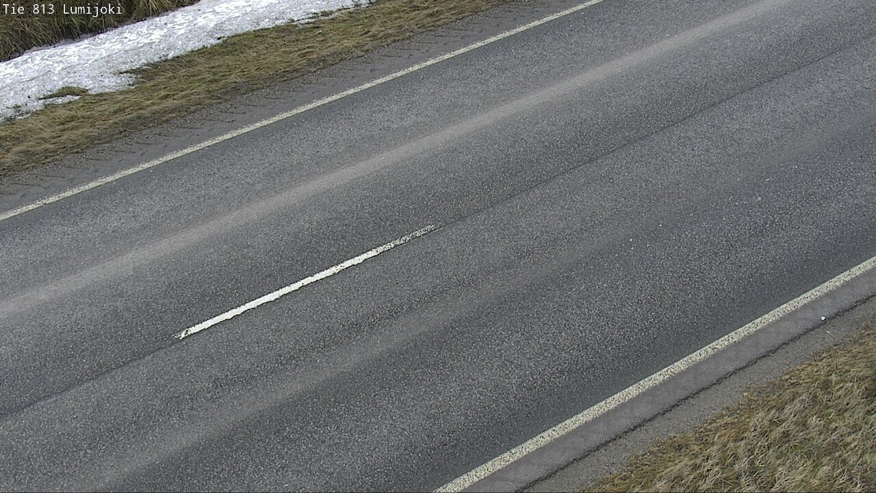 Weather Camera Image Väg 813 Lumijoki, Lumijoki, Pohjois-Pohjanmaa