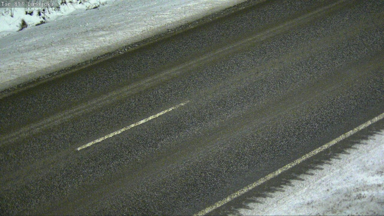 Weather Camera Image Väg 813 Lumijoki, Lumijoki, Pohjois-Pohjanmaa