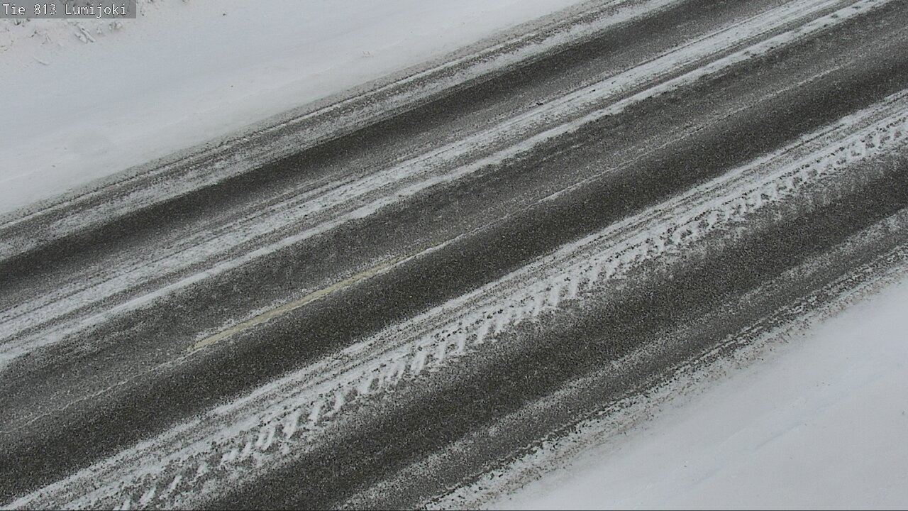 Weather Camera Image Väg 813 Lumijoki, Lumijoki, Pohjois-Pohjanmaa