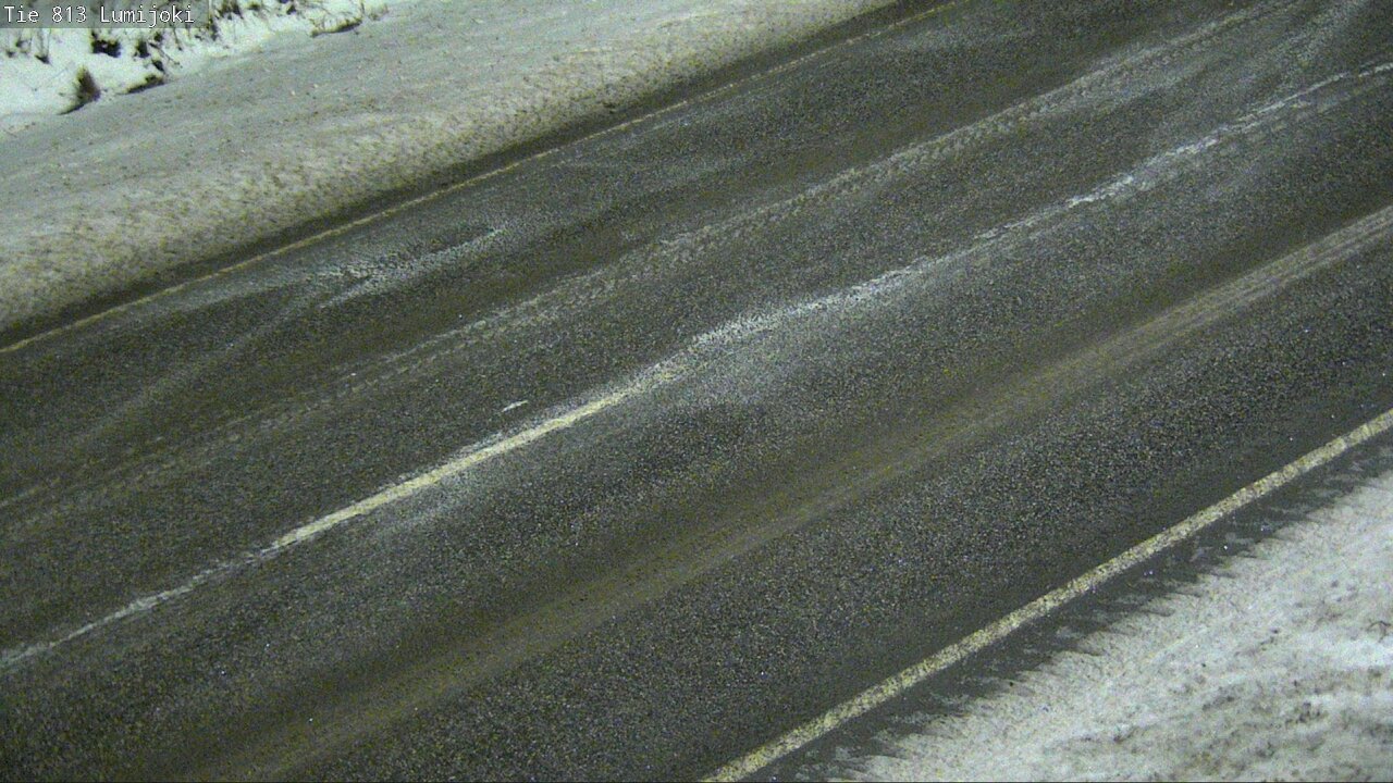 Weather Camera Image Väg 813 Lumijoki, Lumijoki, Pohjois-Pohjanmaa
