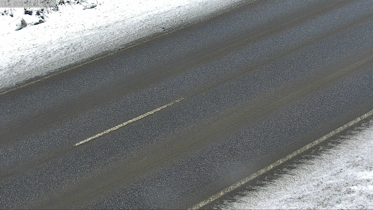 Weather Camera Image Väg 813 Lumijoki, Lumijoki, Pohjois-Pohjanmaa