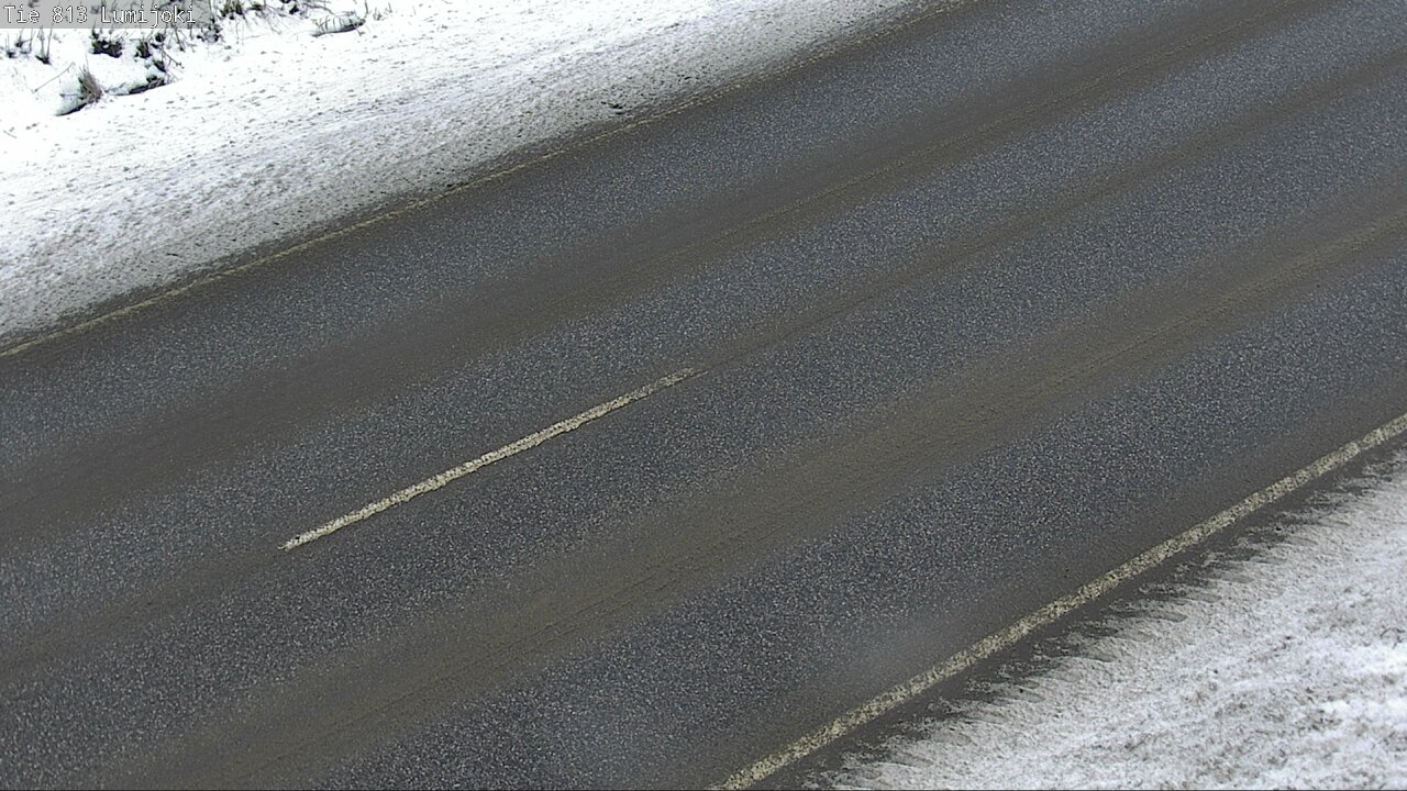 Weather Camera Image Väg 813 Lumijoki, Lumijoki, Pohjois-Pohjanmaa