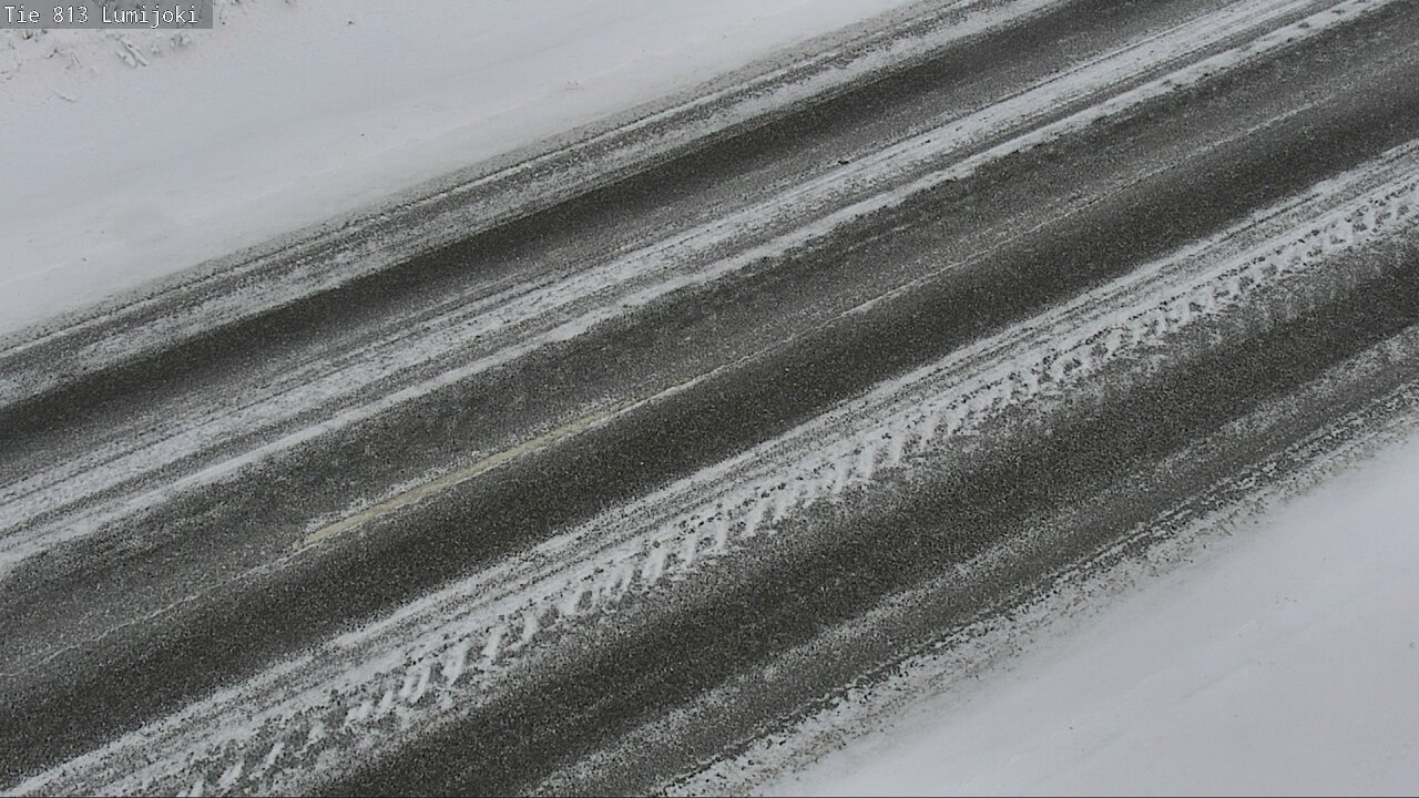 Weather Camera Image Väg 813 Lumijoki, Lumijoki, Pohjois-Pohjanmaa